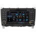 Mercedes Benz CLK Class 2005-2011 W209 eftermontera Bilstereo Navigation 